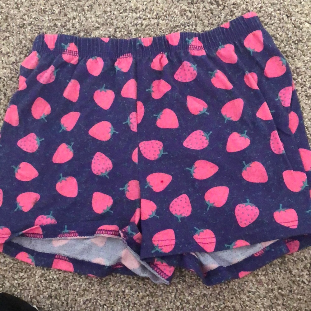 Strawberry pants. Youth large